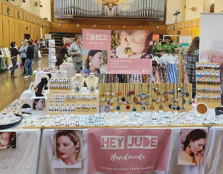 MARKET: Hey Jude's popup stall at Winthrop Hall, UWA. Photo: Supplied.