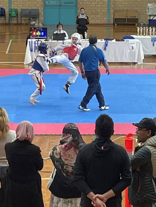 DISCIPLINED: Harry's parents say he is extremely dedicated to Taekwando. Photo: Supplied.