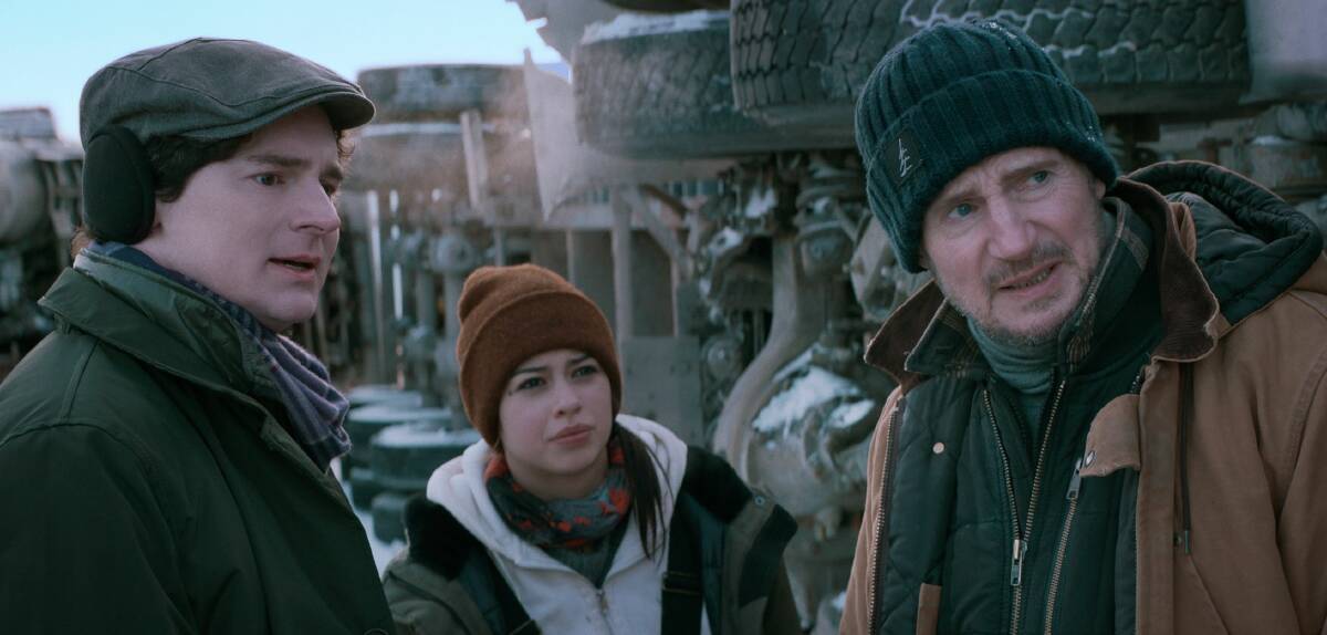 THE ICE ROAD: Film still. Photo: Supplied.