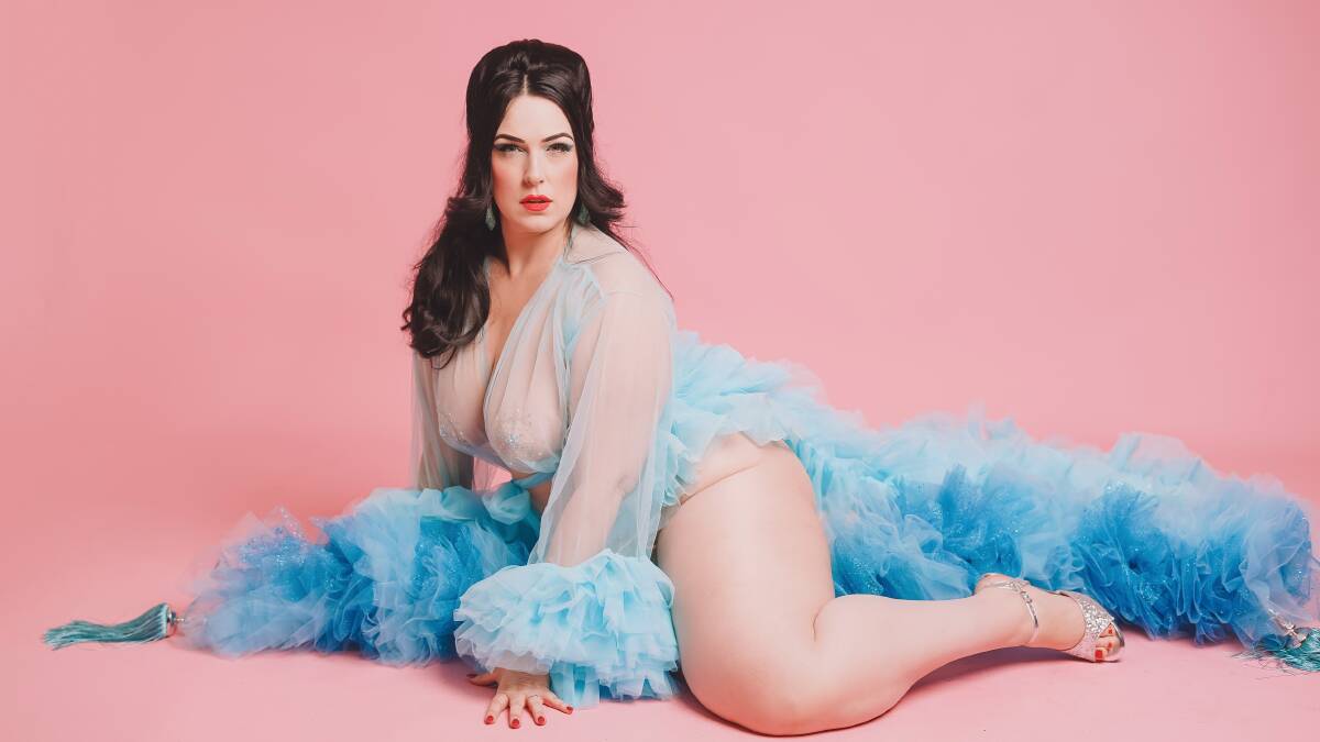 DAZZLING: Saran Pike says burlesque helped her to get her groove back and find self love. Photo: @theonlywildkat.
