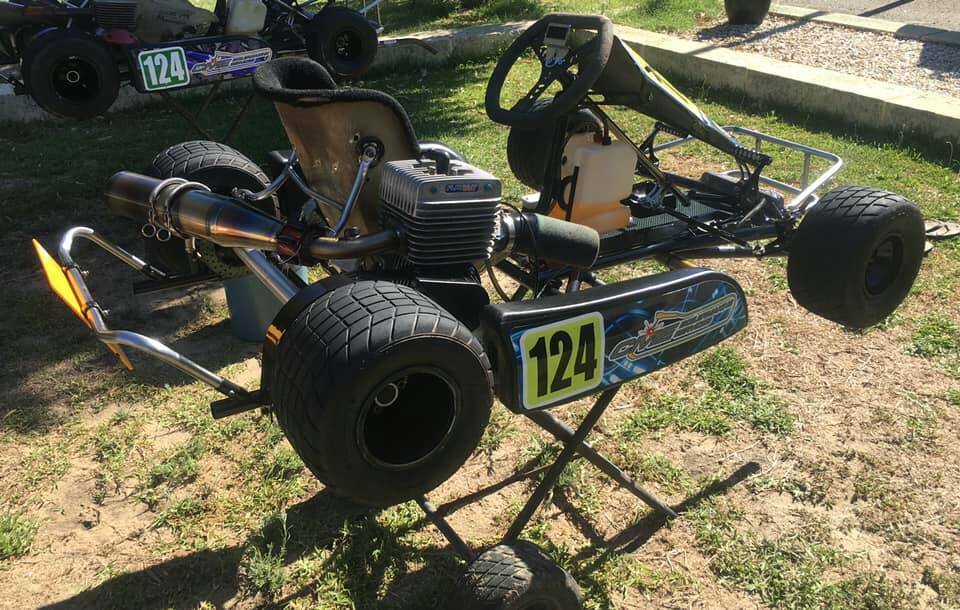"It has a lot of sentimental value to my son", Ms Green said of the go-kart. Photo: Supplied.