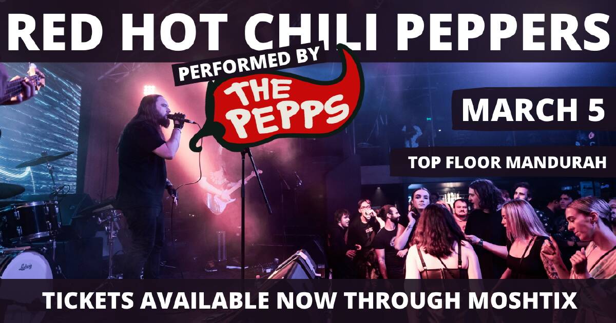 WIN: Like and share to win tickets to the Pepps performance at Top Floor Mandurah on March 5. Photo: Supplied.
