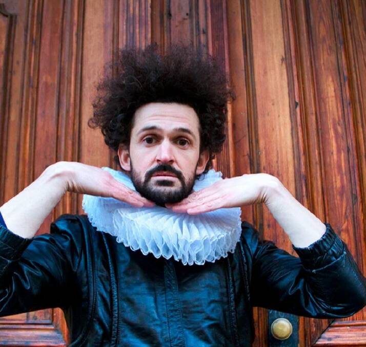 GARRY STARR: A disgraced Shakespearean actor takes it upon himself to save the arts. Photo: Supplied.