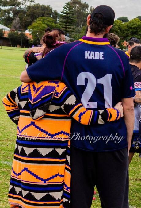 TRUE LOVE: Kaycee and Kade have both become a big part of the Mandurah Storm community. Photo: Paul Ivers Photography.