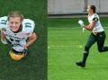 TAKING CHANCES: Shannon Whale gave up her FIFO job to pursue her dream of representing Australia in gridiron football. Pictures: Tammy Whale.