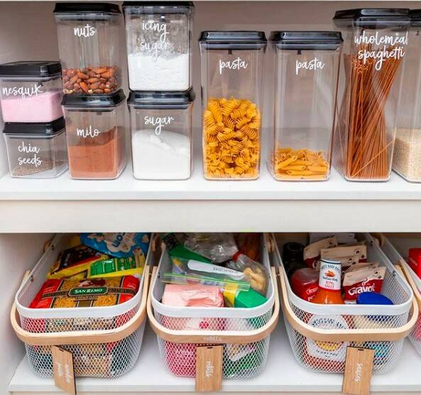 FINDING WHAT WORKS: Organisation is not about being insta-perfect, but being functional, says Deanna. Photo: Pretty Little Designs Instagram.