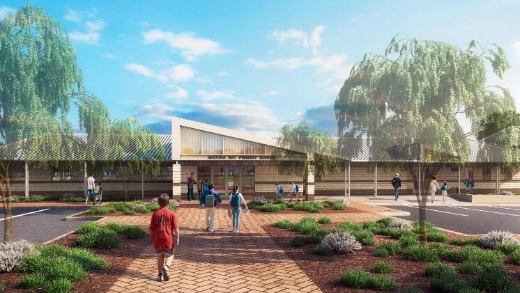 DESIGN: Concept art of how the school will look once it is complete. Photo: DET website.