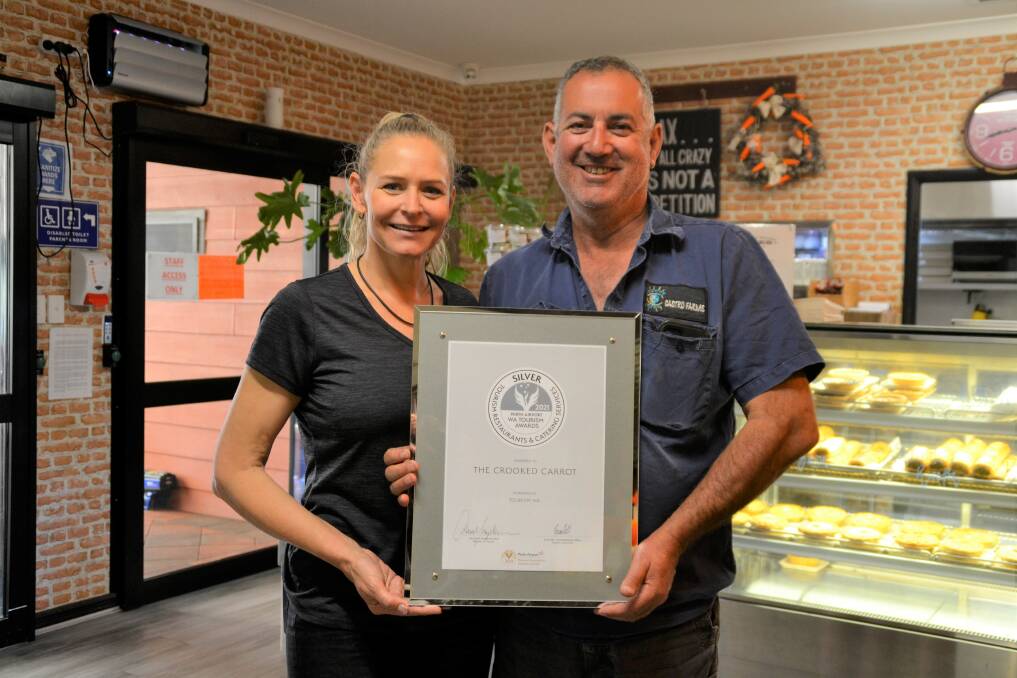 Recognition for family business: The Crooked Carrot co-owners Sonia and Joe Castro. Photo: Pip Waller. 