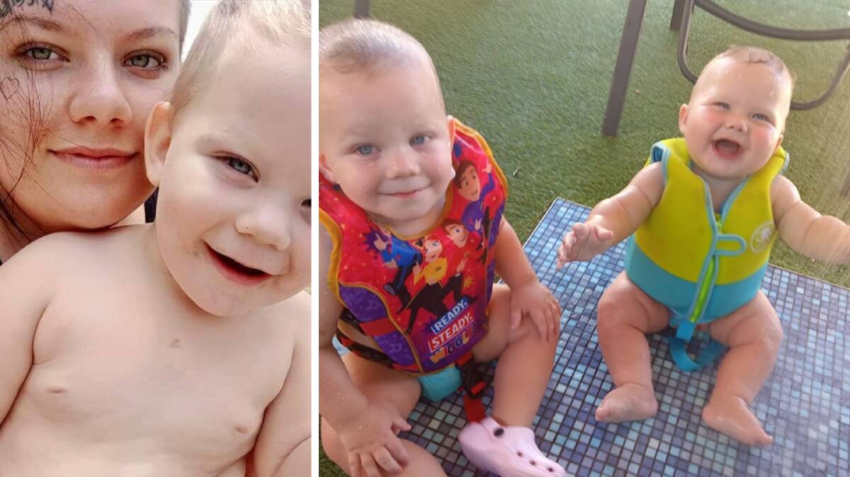 SCARED: Chelsea Gildea says she feels scared knowing her children were in the home at the same time the thieves entered the property. Photo: Supplied.