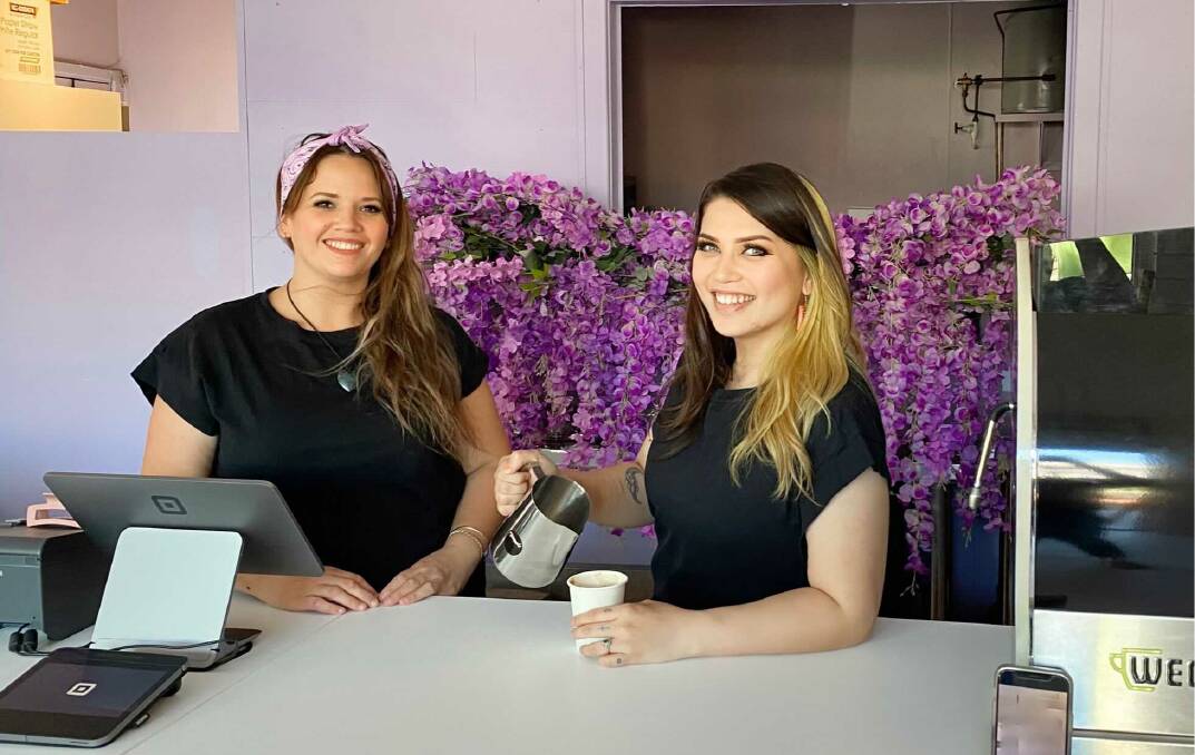 NEW CAFE: Aunt and niece duo, Oriwia Mills and Lucy Skyler, are opening their new cafe, Milk + Creme, on February 12. Photo: Supplied.