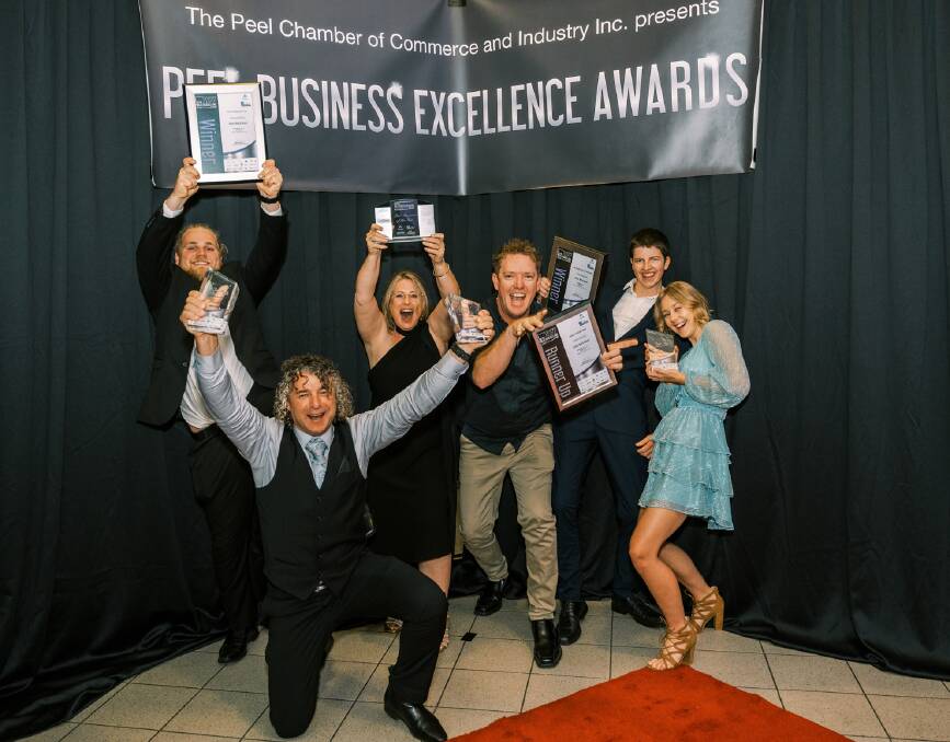 BUSINESS OF THE YEAR WINNERS - Tackle World Miami team.