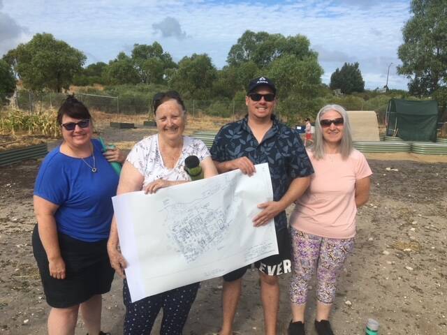 IN THE WORKS: The Lakelands Community Garden team encourage locals to get involved and check out some of the exciting projects they are working on. Picture: Supplied.