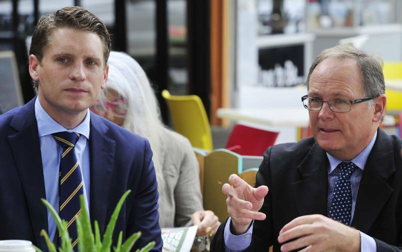 Andrew Hastie and David Templeman. Photo: File image. 