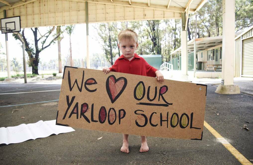 School to reopen: In October Yarloop residents waged a campaign to convince the government to reopen Yarloop's primary school. Photo: Marta Pascual Juanola.
