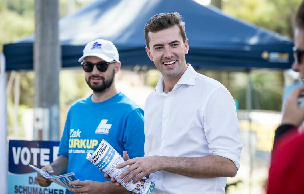 Questions: Newly elected Liberal MP Zak Kirkup has set the record for the number of questions on notice asked in a parliamentary sitting. Photo: Kate Hedley.