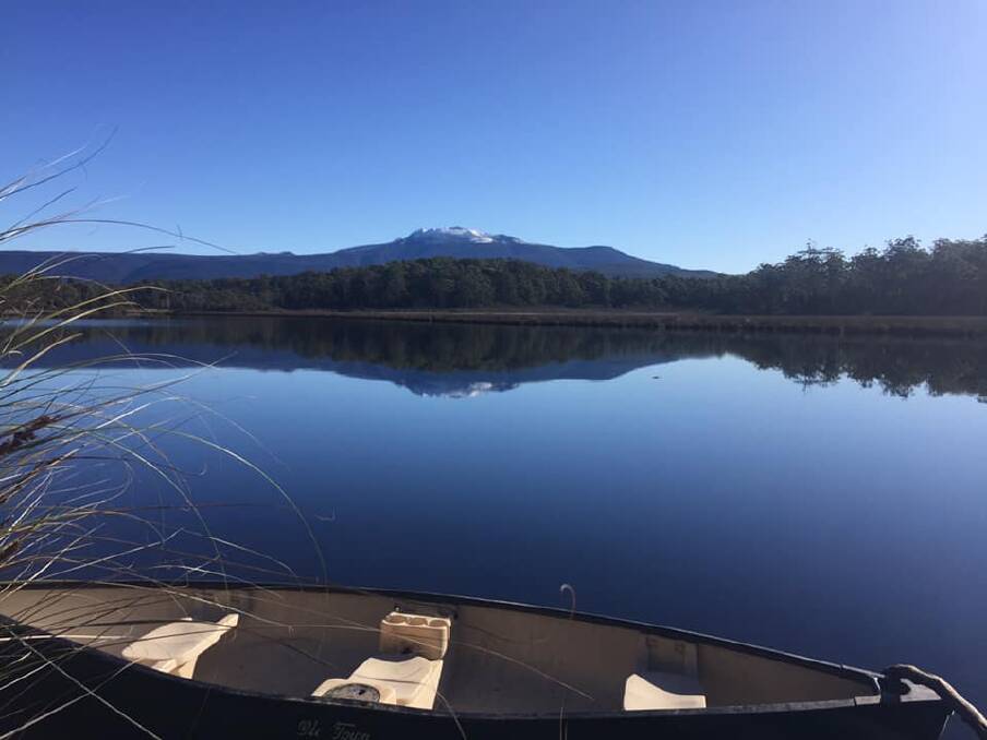 Far from gloomy skies and constant icy winds, winter in Tasmania is more bearable than many inland areas on the mainland. Even at Lune River in the far south, a week of clear skies in mid-August made for an ideal canoe trip. Picture: Adam Holmes