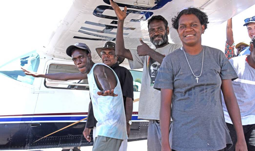 A program called Return to Country helped people from Katherine return to their communities back in March. Picture: Tom Danks.