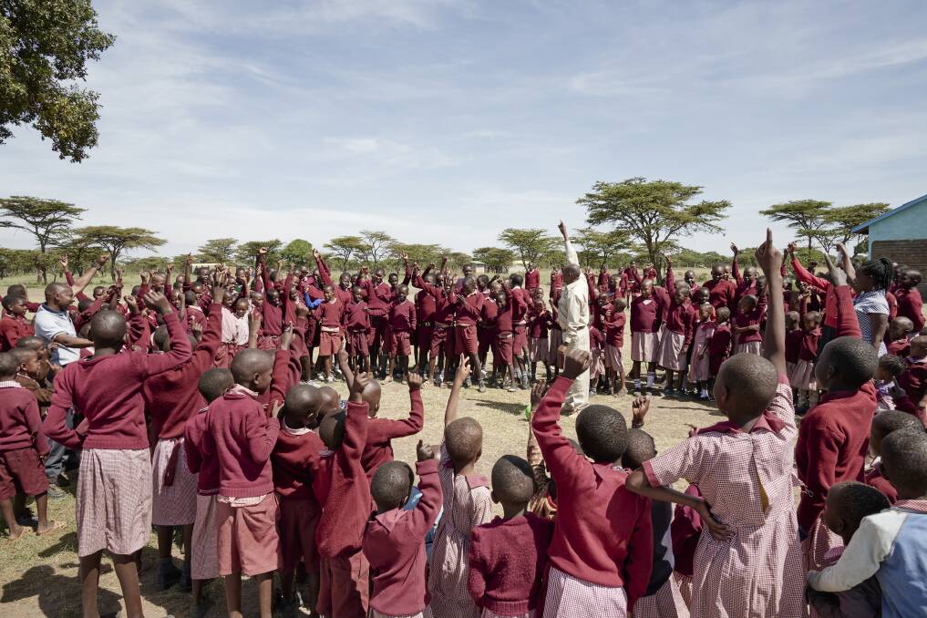 The target: Youngsters of Kenyas Masai Mara. 