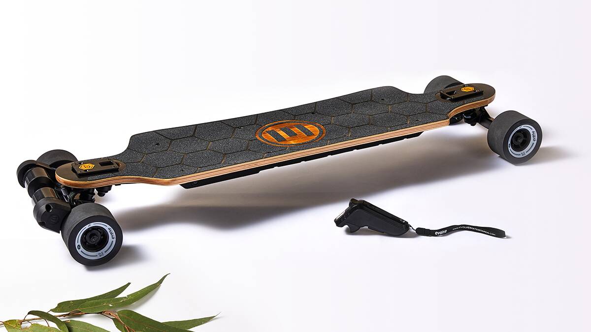 klok Ventileren Collega Evolve Skateboards' Evolve Bamboo GTX Street Electric Skateboard, $1,779.00  | Mandurah Mail | Mandurah, WA
