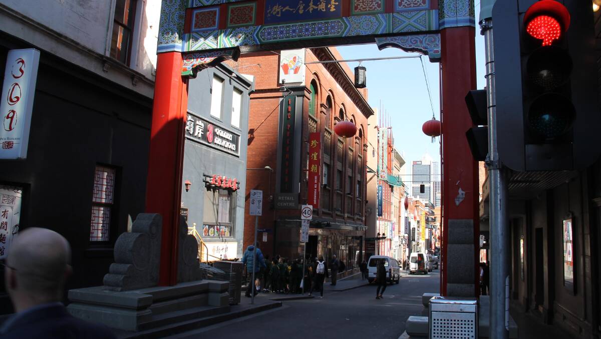  Little Bourke Street … the heart of Melbourne’s Chinatown.