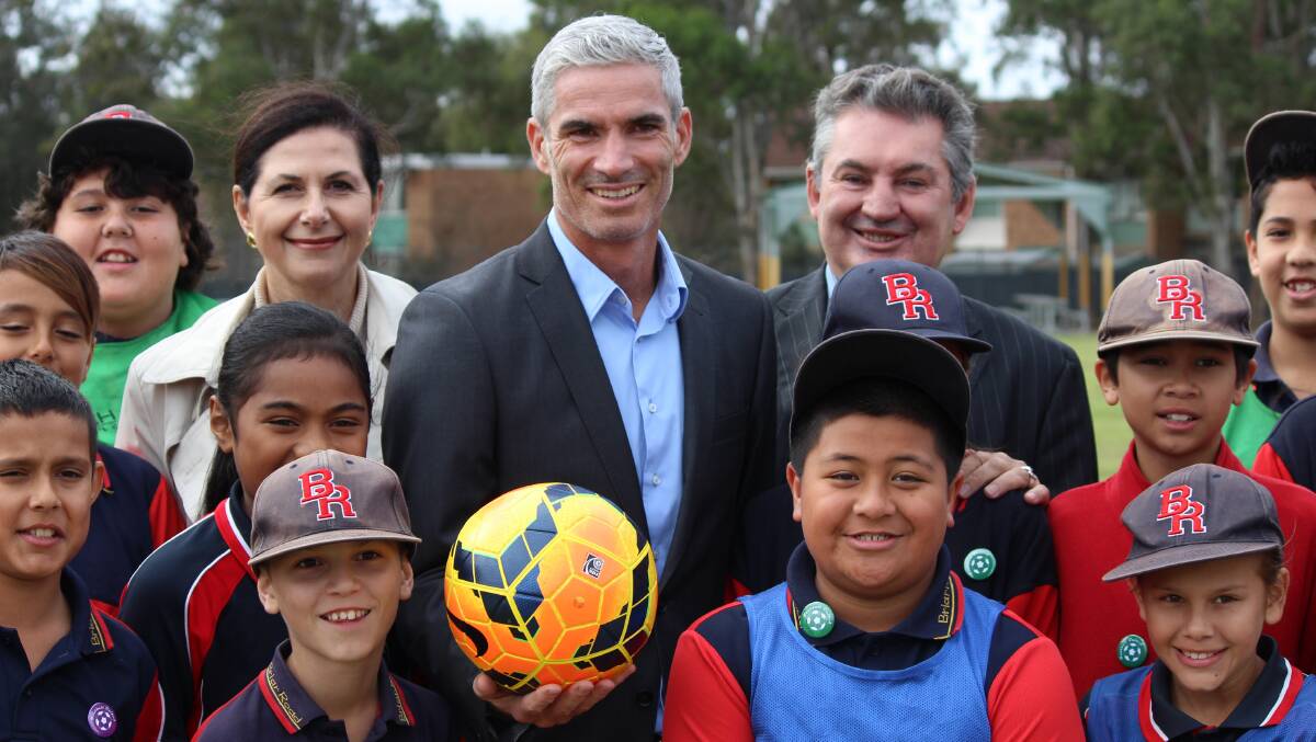 Former Socceroo Craig Foster has been one of the Australian athletes leading the calls for positive change by advocating for refugees. Picture: Jeff McGill