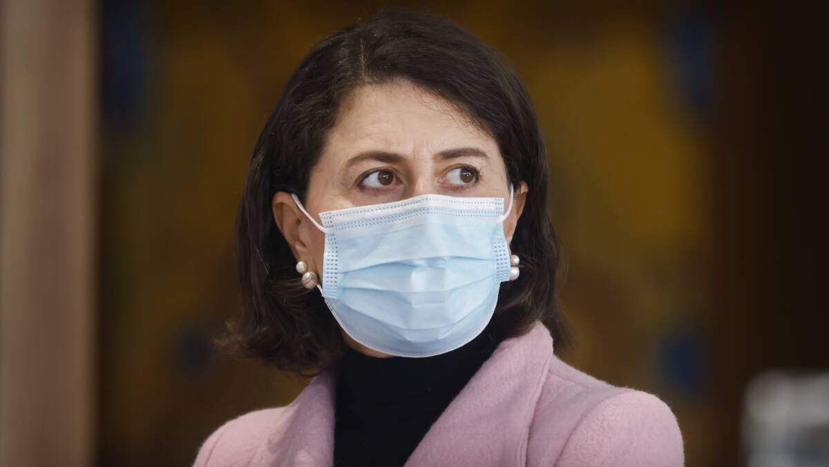 NSW Premier Gladys Berejiklian pointed to recent death rates of influenza when suggesting Australia needed to learn to live with Covid. Picture: Getty Images