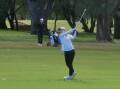 Cold, windy and wet conditions were no obstacle for Kathryn Norris. Pictures by Jack Retallack, GolfWA.
