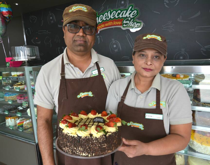 Uniting: Ketan and Sonal Patel are standing in support of strawberry farmers. Photo: Carla Hildebrandt. 