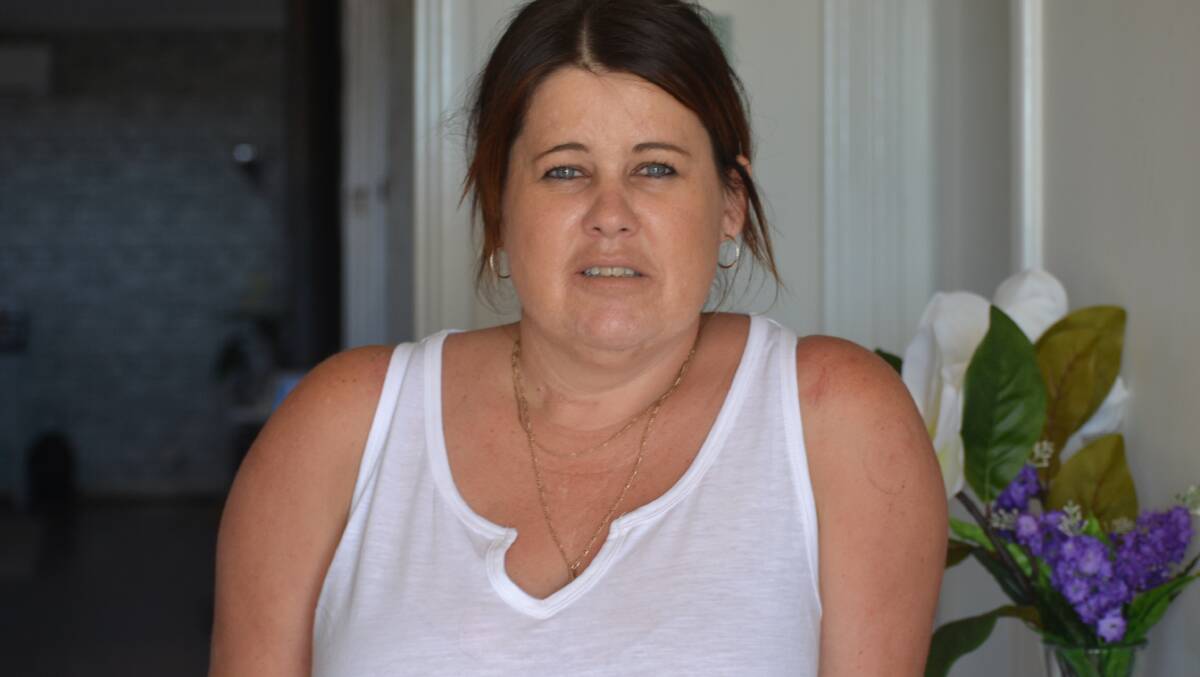 Disheartened: Halls Head mother and grandmother Mandii Tennick has lost faith in the health system after she was "let down" and said she would bypass Peel Health Campus in a future emergency. Photo: Carla Hildebrandt. 