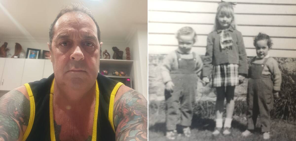 Fond memories: Annette's younger brother Michael 'Digger' Deverell (left) has pleaded with the people who know what happened to his "protective" older sister Annette Deverell to come forward. Malcolm, Annette and Digger Deverell (right).