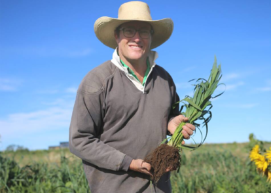 Justin Kirkby, of Amarula Dorpers, who won the Australian Government Landcare Farming Award. Picture: Landcare Australia
