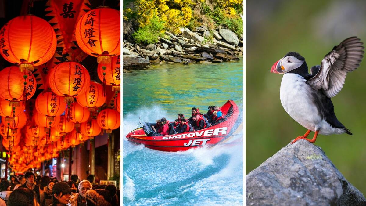 Nagasaki, New Zealand and cruising feature in this week's deals. Pictures: Shutterstock
