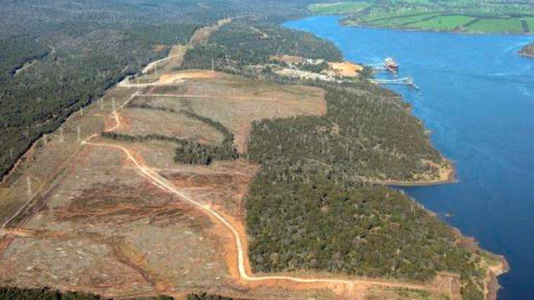 Tasmanian pulp mill site sold, says receivers