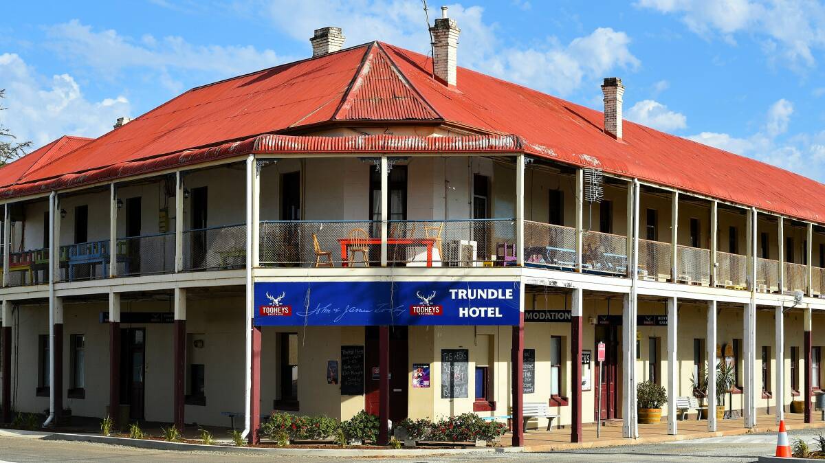 The historic Trundle Hotel dates back to 1912. Picture by David Ellery