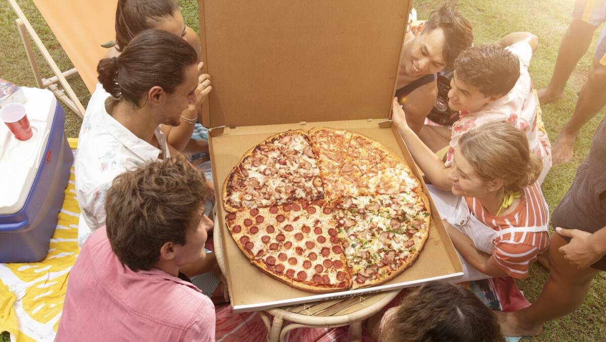 Only two ‘The Big One’ pizzas will be available per store each day. Photo: Supplied.