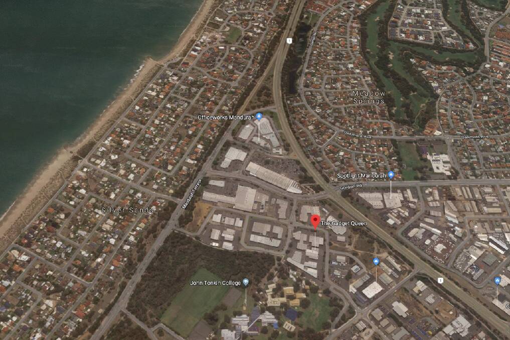 Coastal Ward councillor Fred Riebeling, particularly, highlighted the site between Mandurah Terrance and Mandurah Road. Photo: Google Maps. 
