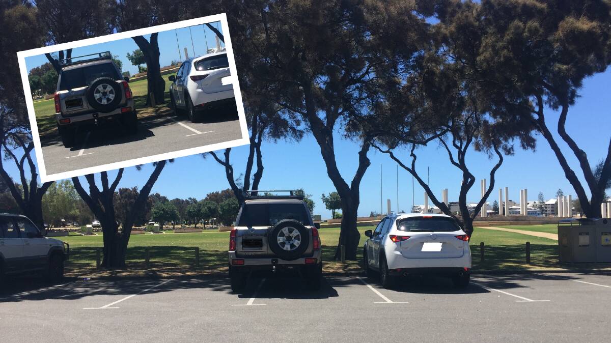 Is this Mandurah’s worst parker for 2019? Photo: Supplied.