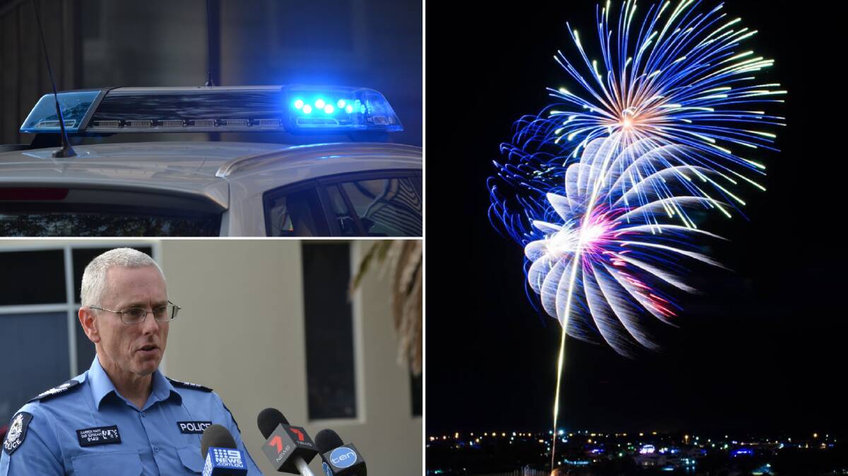 Safe fun: Mandurah Police Station officer in charge Senior Sergeant Darren Hart said he was impressed with how locals carried themselves on New Year’s Eve. Photos: Caitlyn Rintoul/file images. 