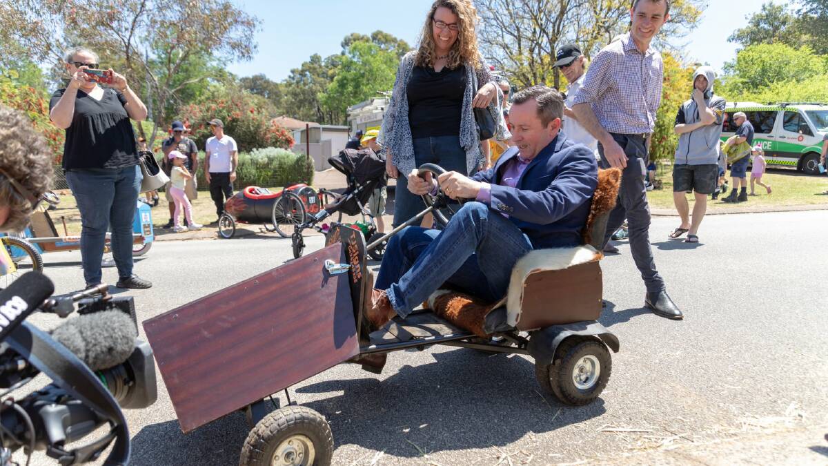 Premier drives down claims of ‘ignoring Mandurah’ after electing billy cart racing over games opening