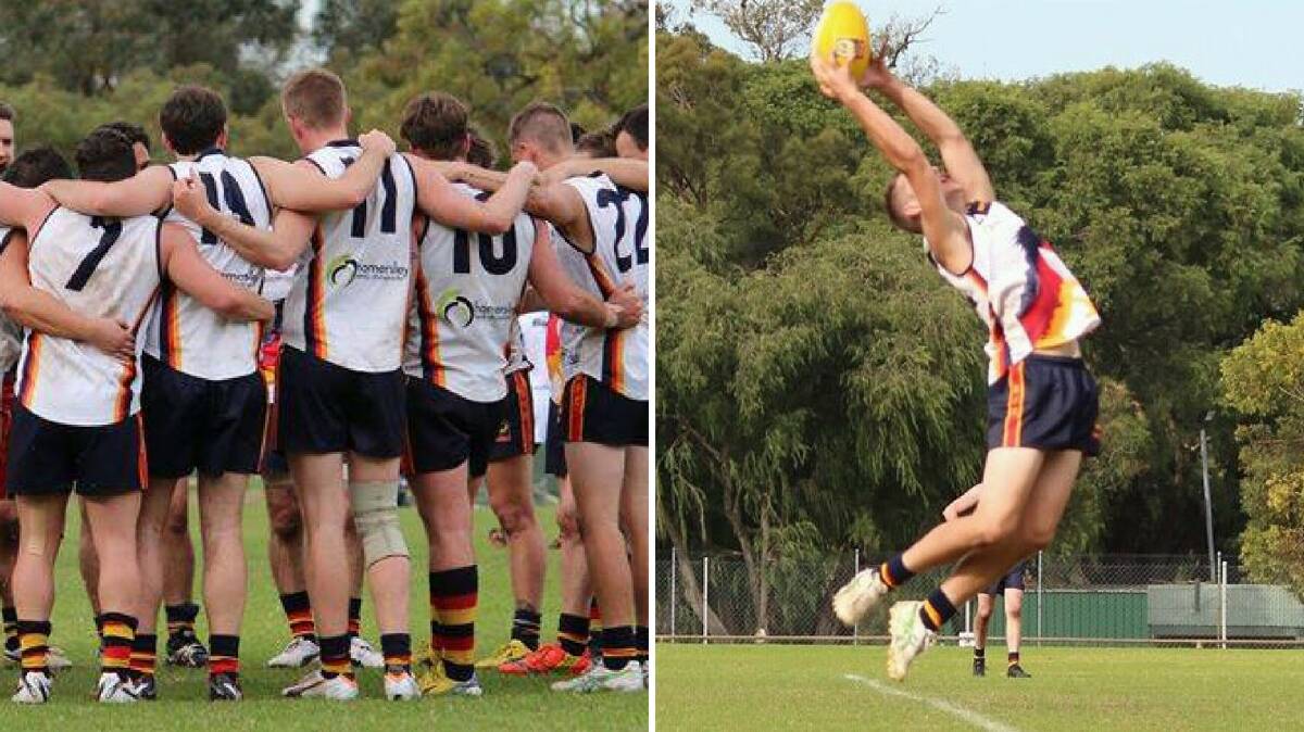 Photos Hayden posted on his Facebook page of his time at Baldivis Football Club. Photos: Hayden Paul Stacey/Facebook.