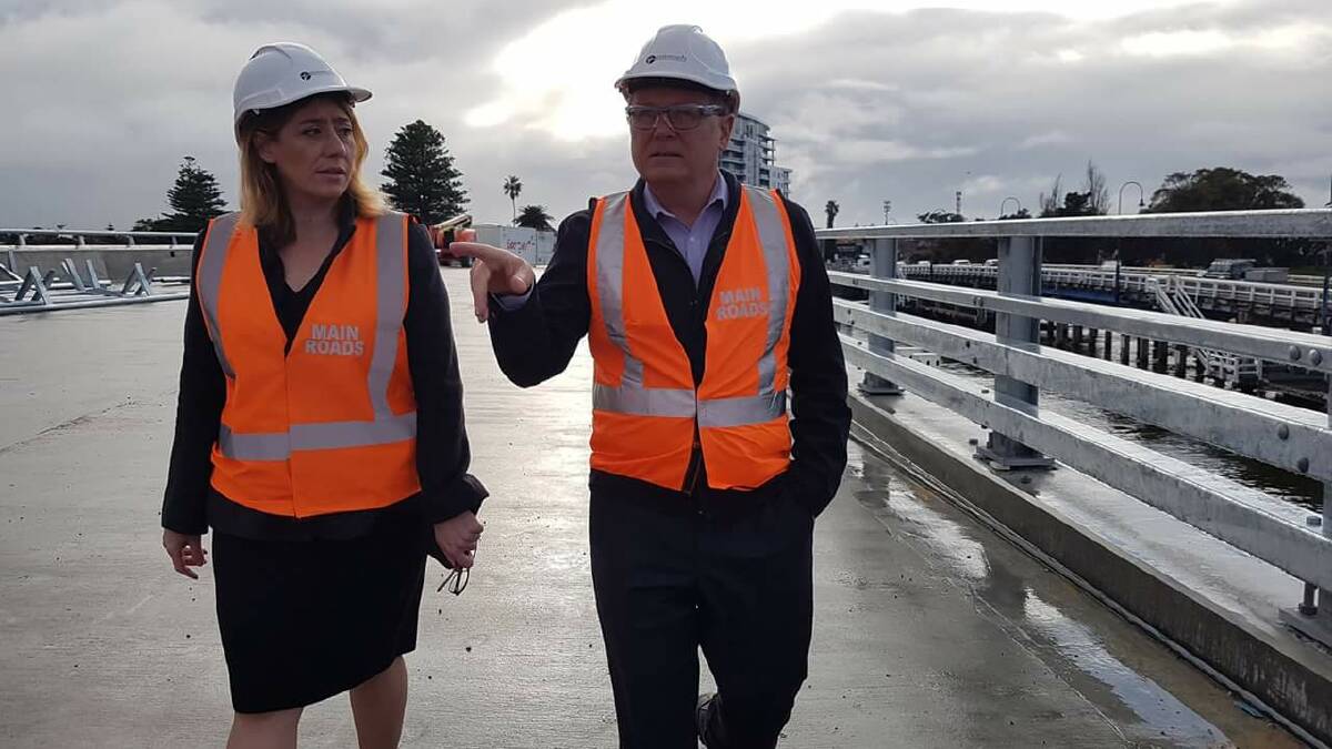 State MPs weigh in: WA transport minister Rita Saffioti and Mandurah MP David Templeman have lashed out at the Lakelands Train Station funding announcement. Photo: Supplied.