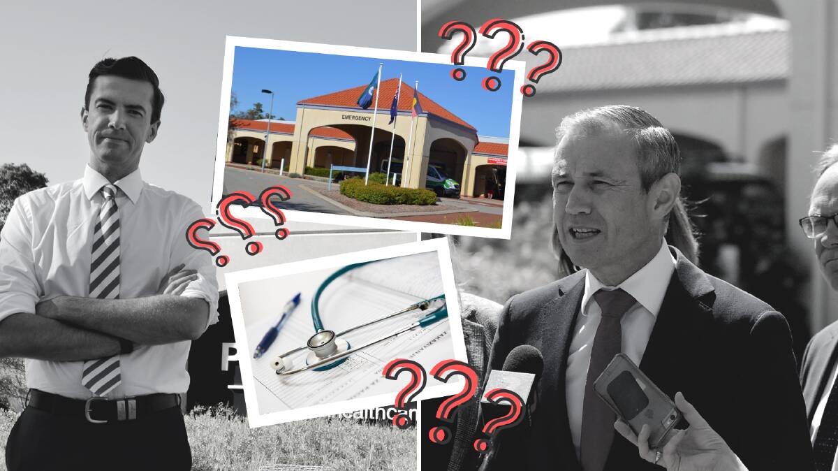 Bulk of WA health minister's hospital cash to be spent on general upkeep over parking and CCTV. Photos: Mandurah Mail file images.