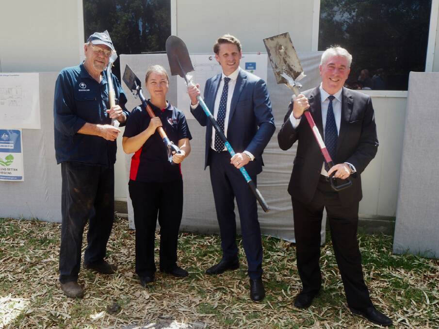 Sod Turning: Construction begins on new centre to boost agricultural innovation. Photo: Supplied.