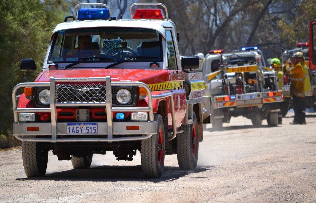 Red flag: The lobby group has warned fires will become bigger and worse than Yarloop if a rural fire service is not supported. Photo: supplied.