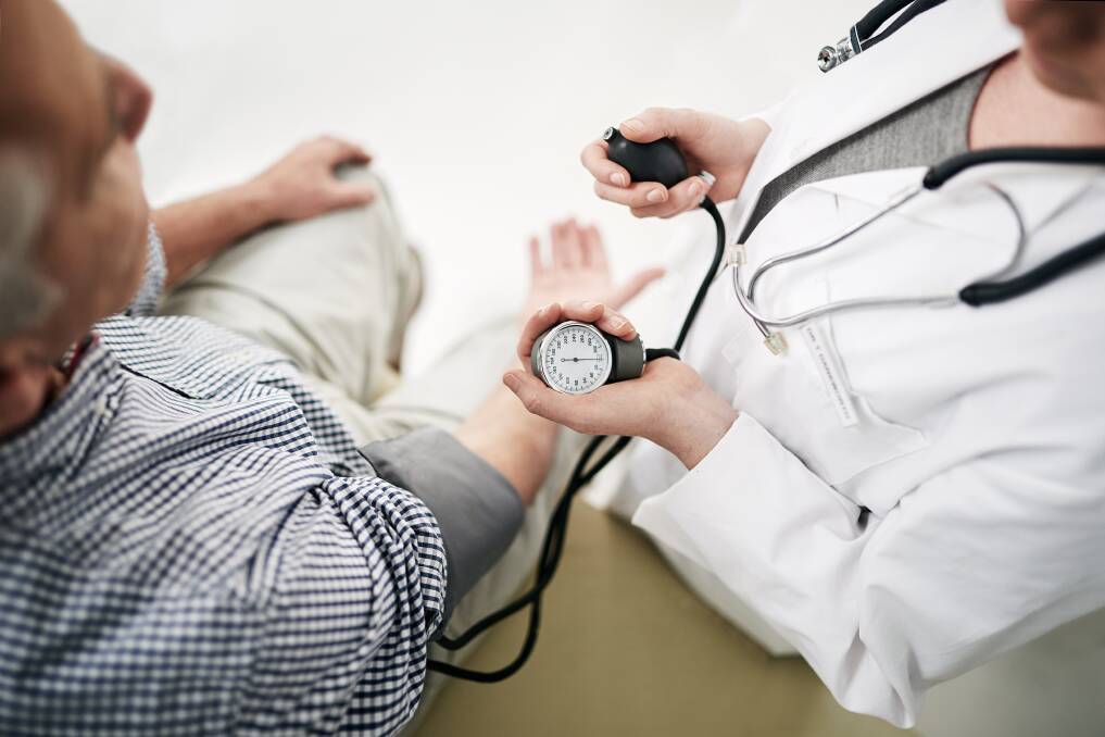 Shock statistics: thirty-eight per cent of the men and 27 per cent of the women checked in Western Australia so far have recorded high blood pressure. Photo: iStock.