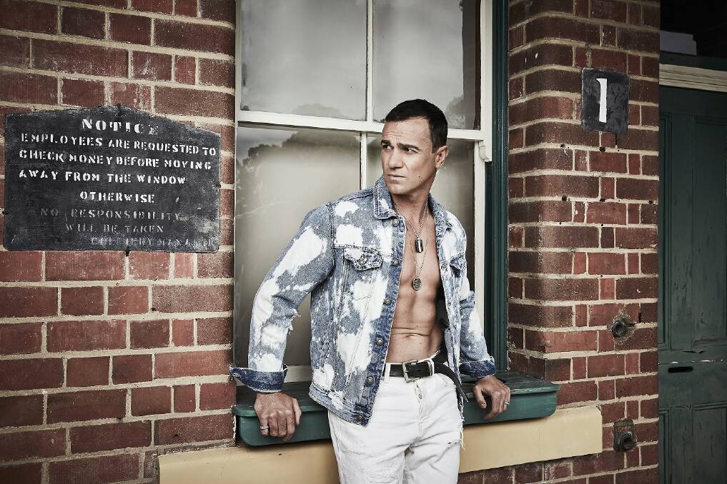Phwoar: Shannon Noll heads to the Ravenswood Hotel on June 18. Tickets through Ticketmaster.