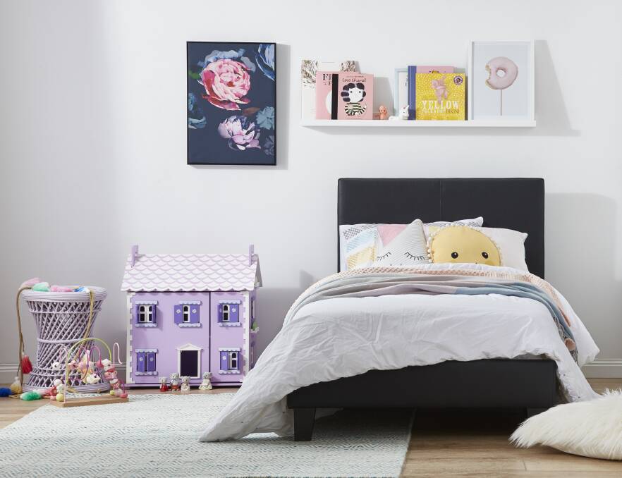 KEEP IT SIMPLE: Children's tastes change as they transition through childhood, so don't spend a fortune on your pre-schooler's bedroom decor.  