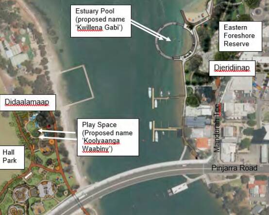 Mandurah waterfront projects set to be given Noongar names