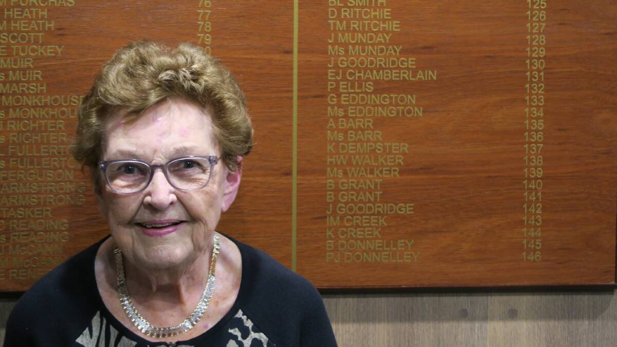 Judith Tuckey OAM recalls her close to 70 years of service to the Mandurah community. Picture: Supplied.