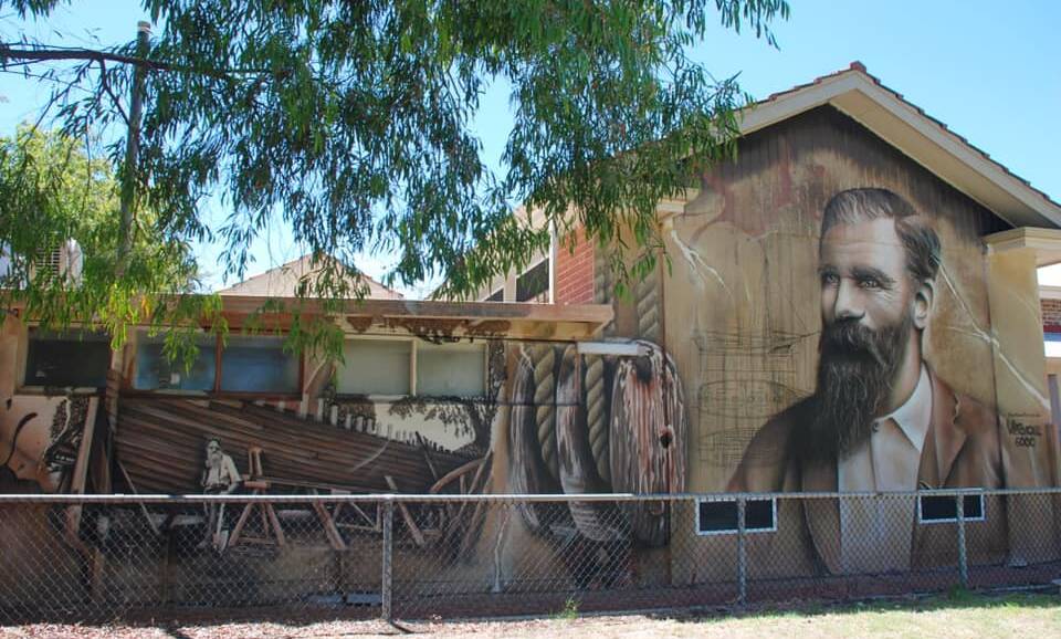 Australian Silo Art Trail group founder Annette Green said she was amazed at some of the street art around Mandurah. Photos: Supplied